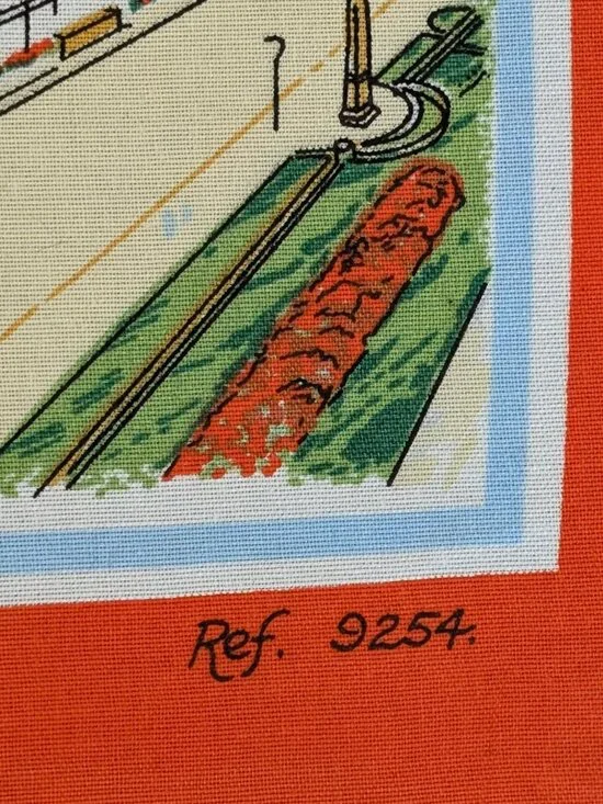 Vintage Sussex 100% Cotton Souvenir Tea Towel - Picture 3 of 6